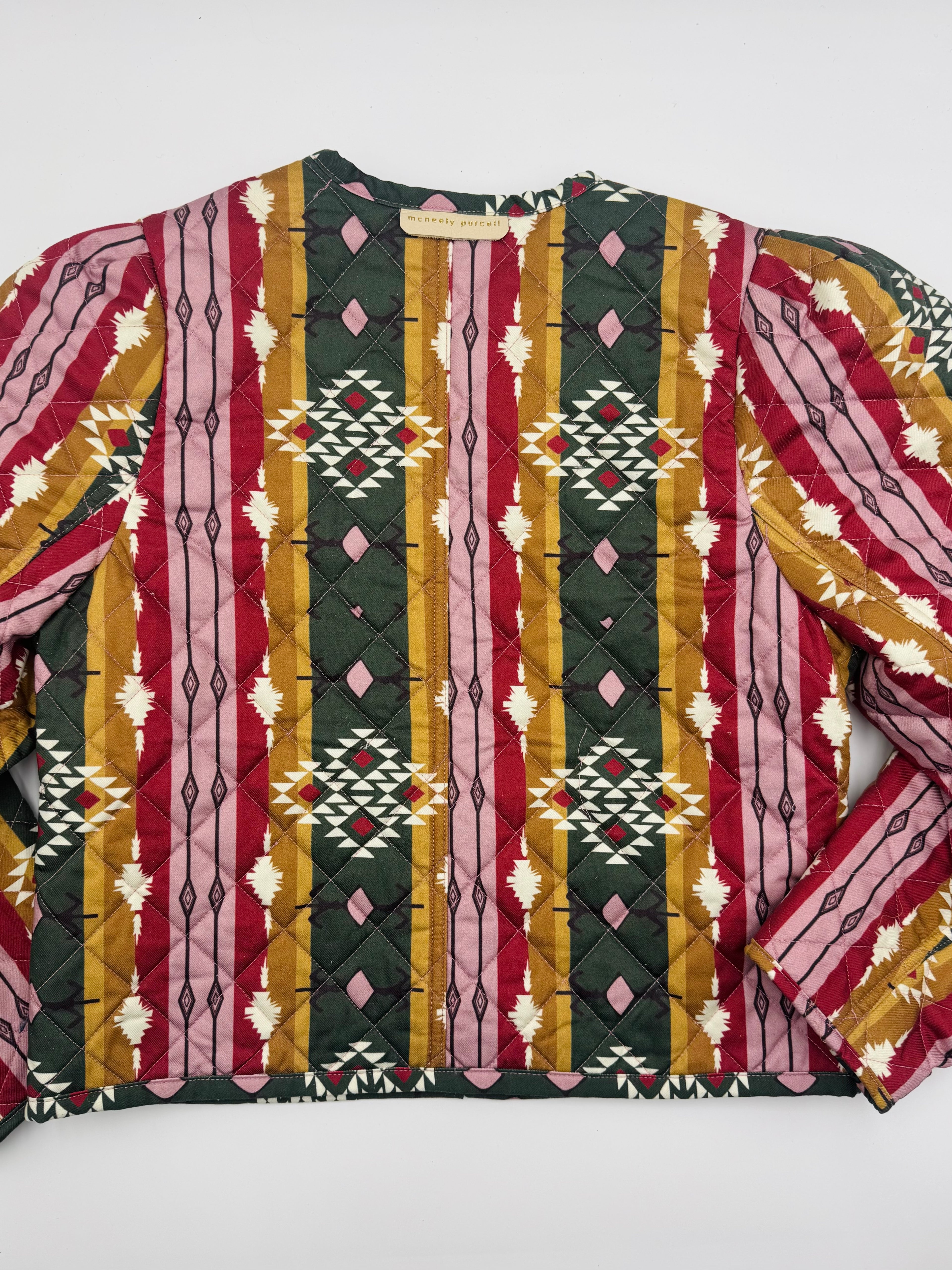 Fringed Quilted Jacket