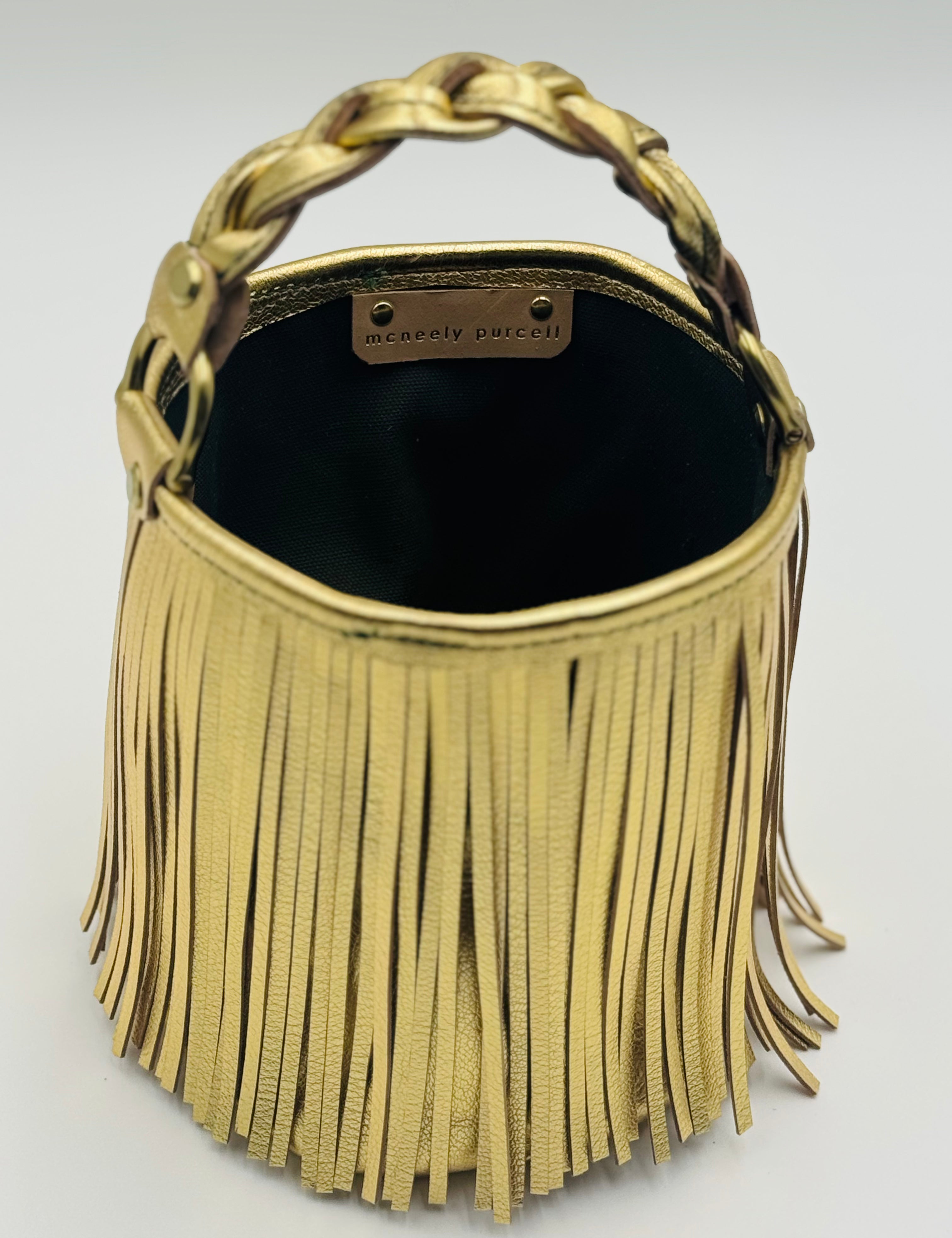 Fringed Bucket Bag