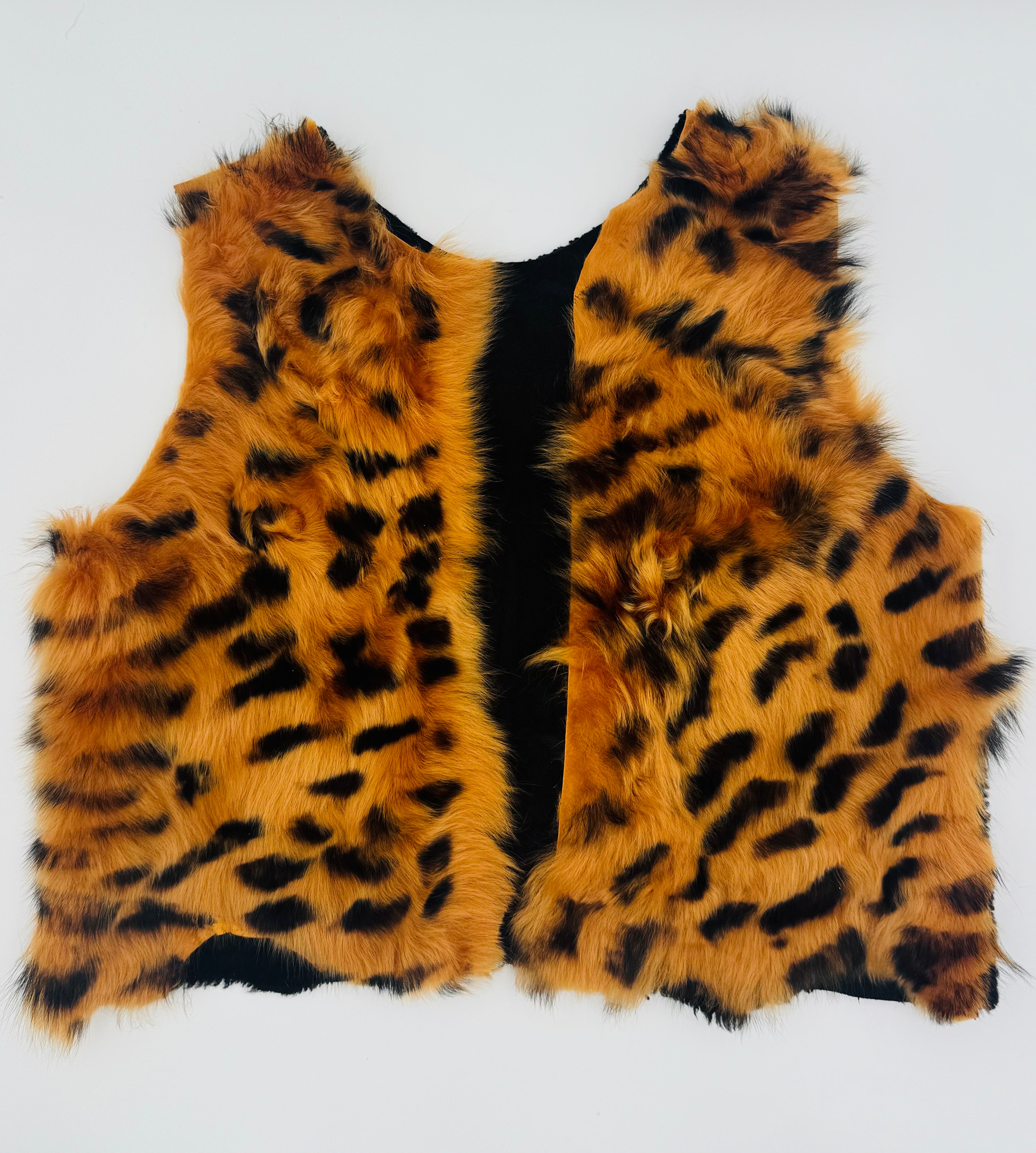 Shearling Vests - Open Front