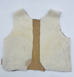 Shearling Vests - Open Front
