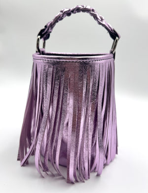 Fringed Bucket Bag