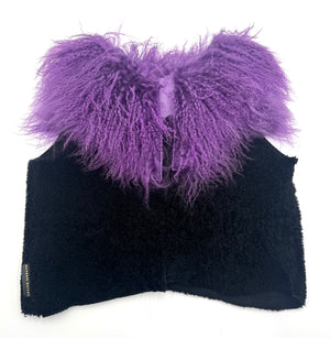 Shearling Vests - Open Front