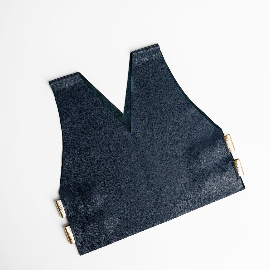 Leather Vests - Closed Front