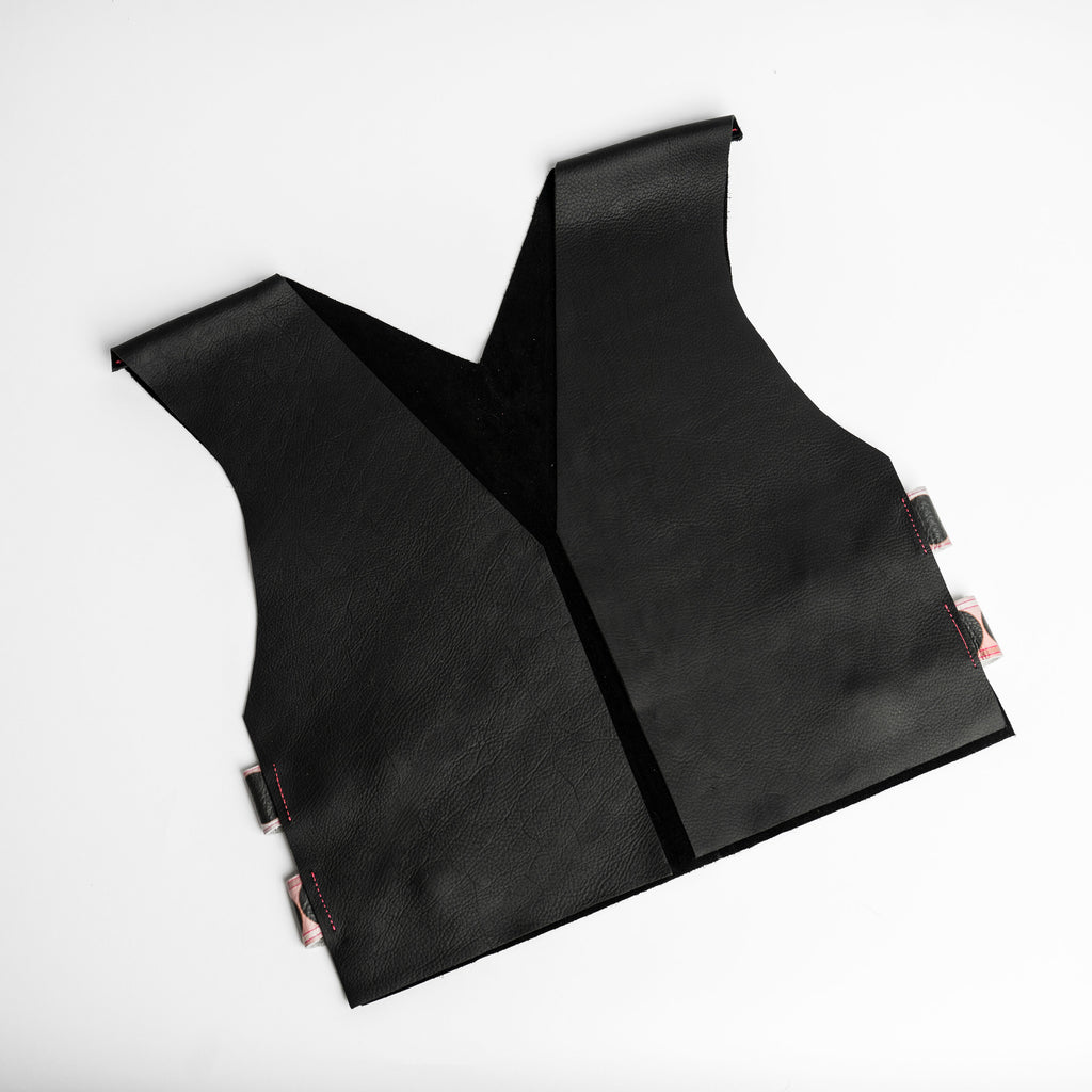 Leather Vests - Open Front