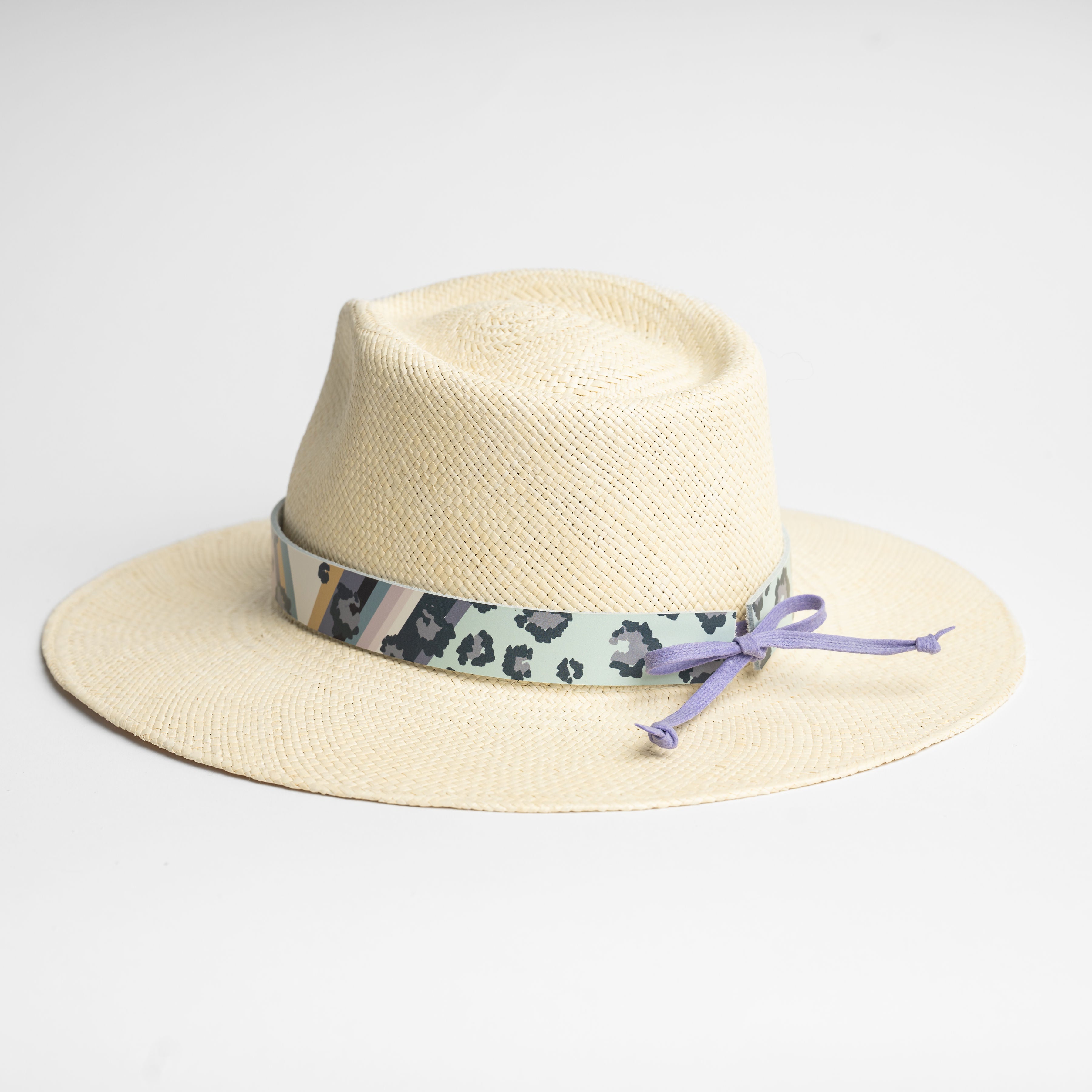 Leather Band Fedoras