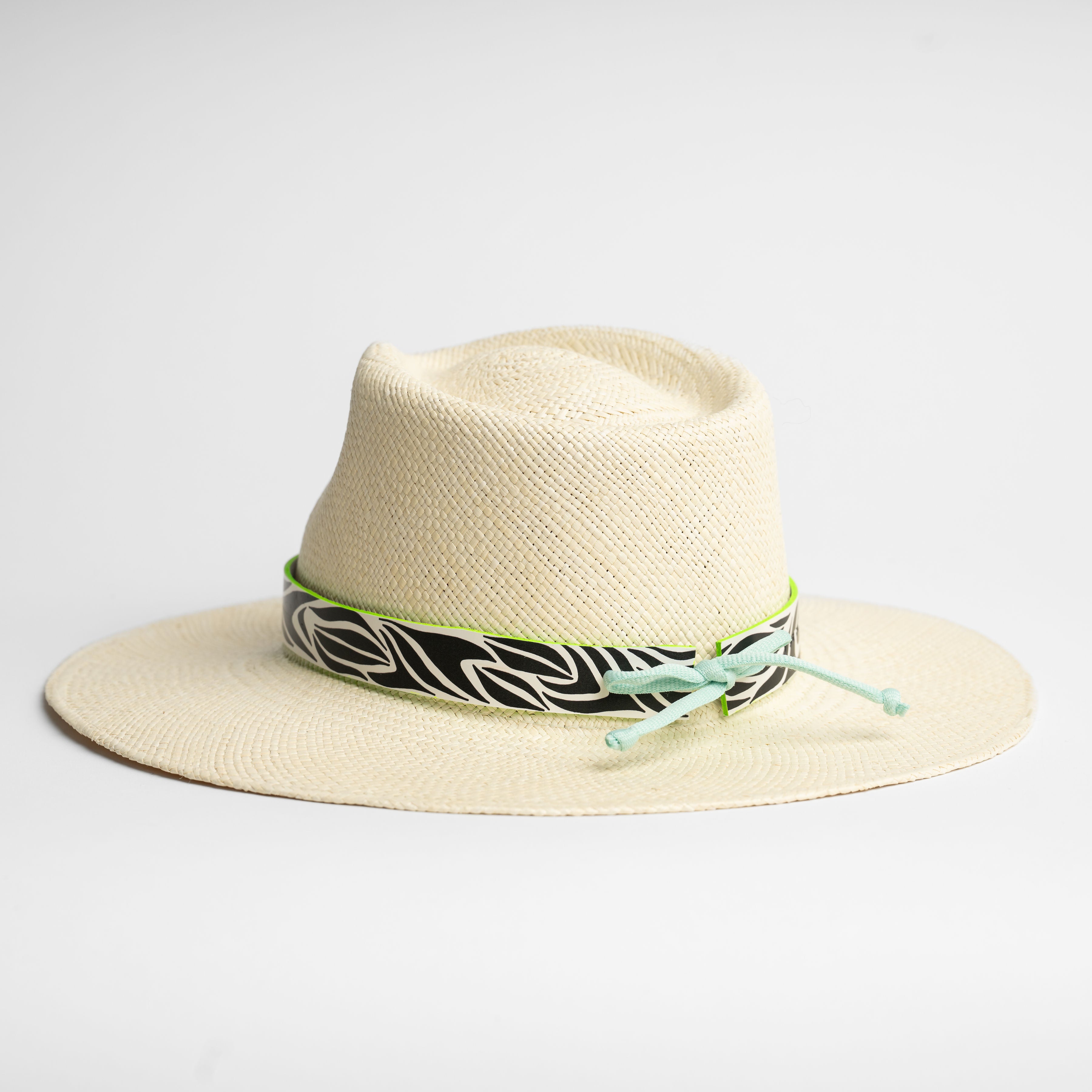 Leather Band Fedoras