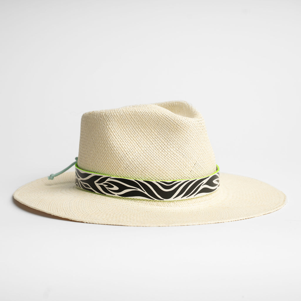 Leather Band Fedoras
