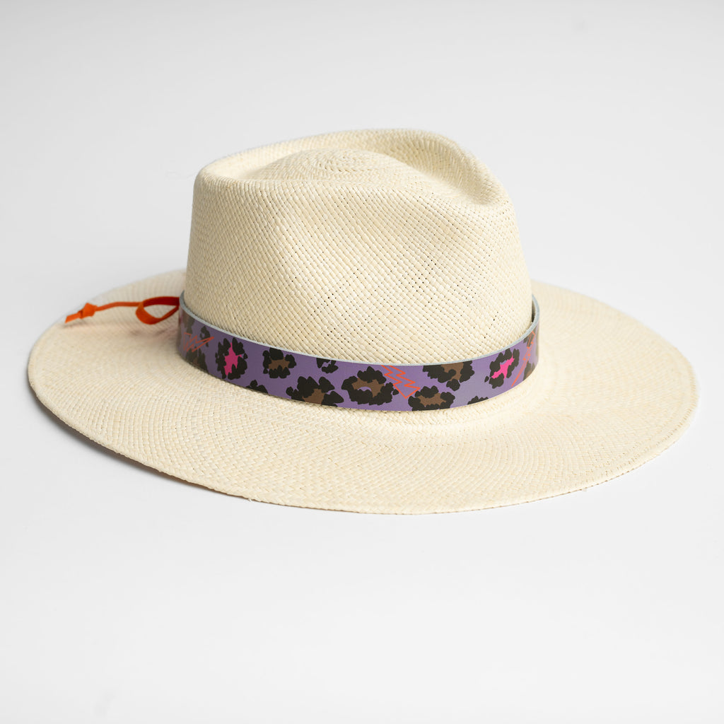 Leather Band Fedoras