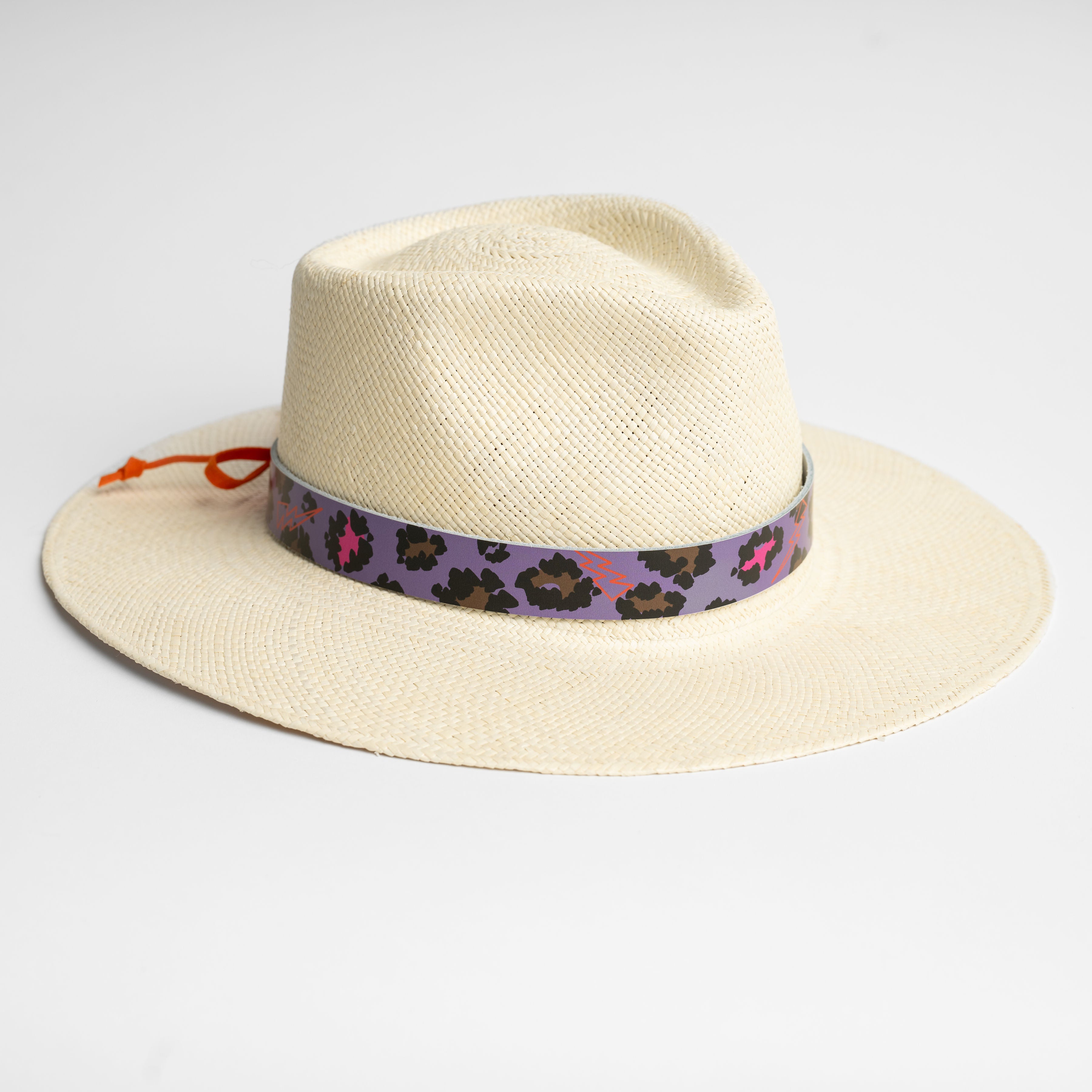 Leather Band Fedoras