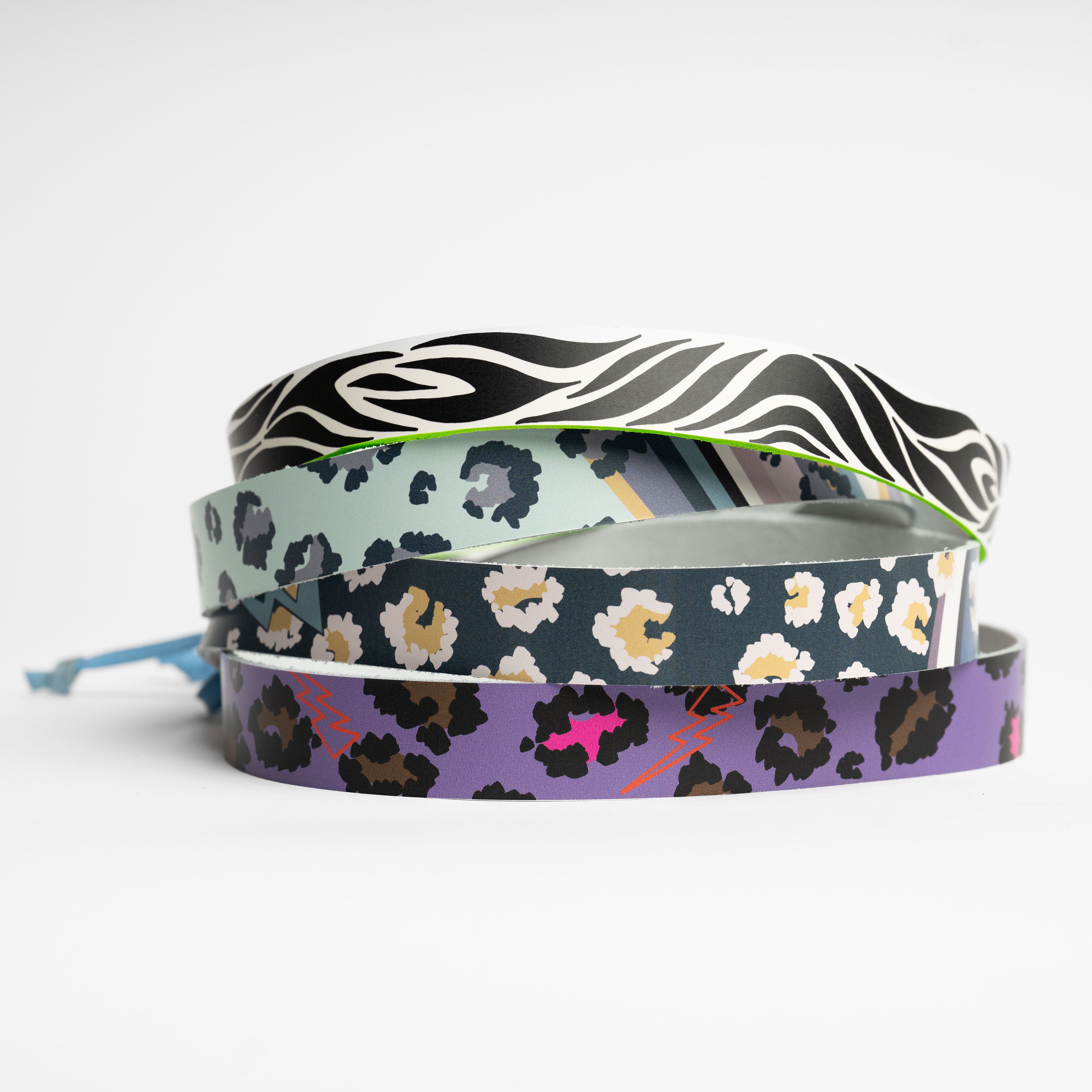 Leather Band Fedoras
